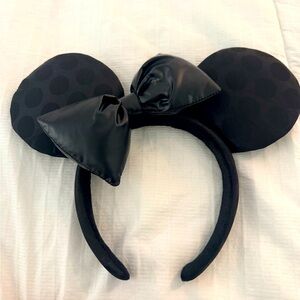 Black Bow Minnie Ears